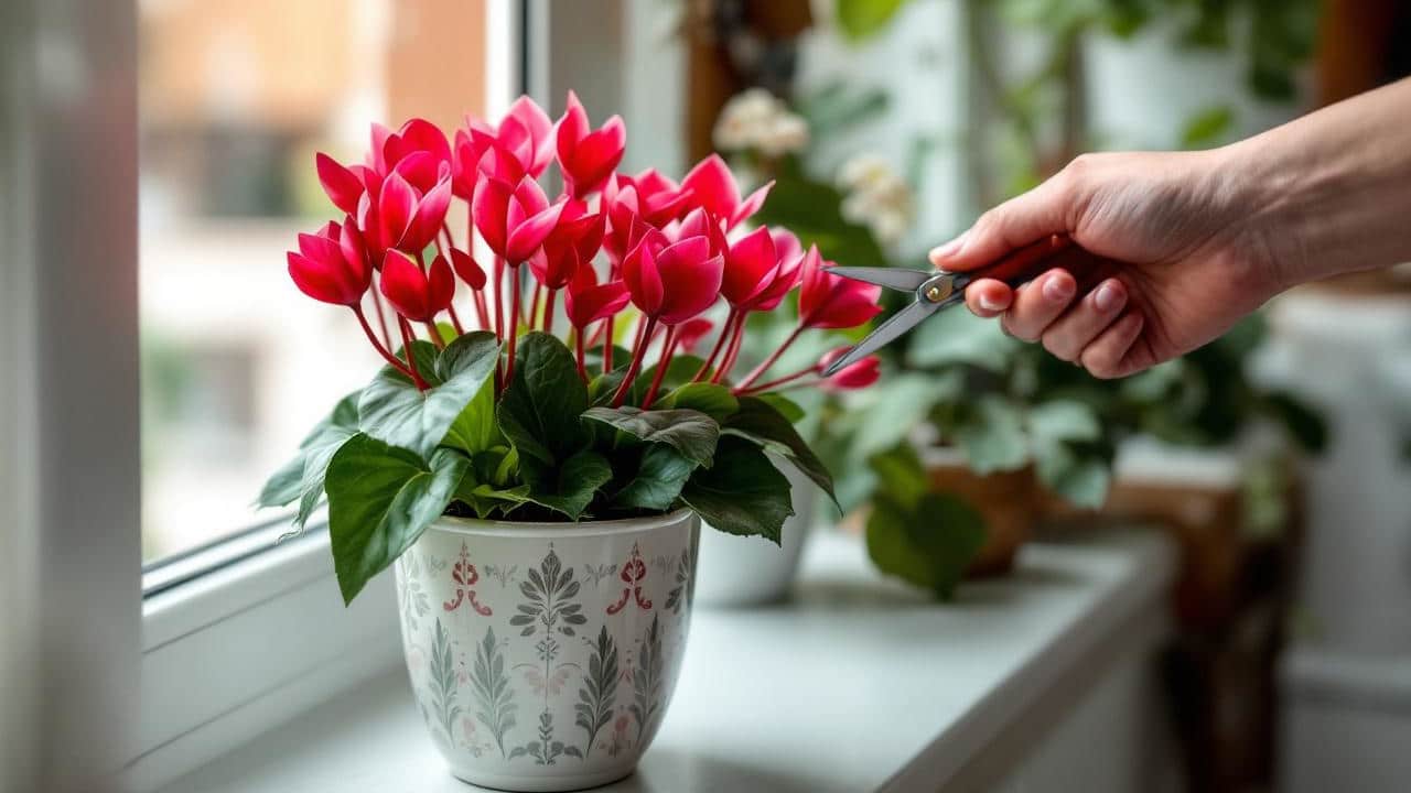 Come curare il ciclamino per farlo rifiorire ogni anno