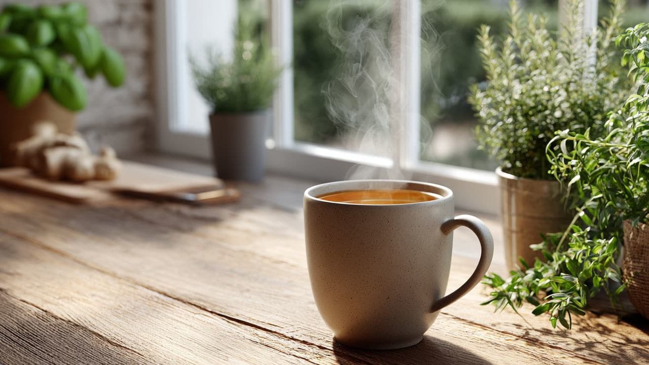 Gonfiore dopo i pasti? Questa tisana risolve il problema in 10 minuti