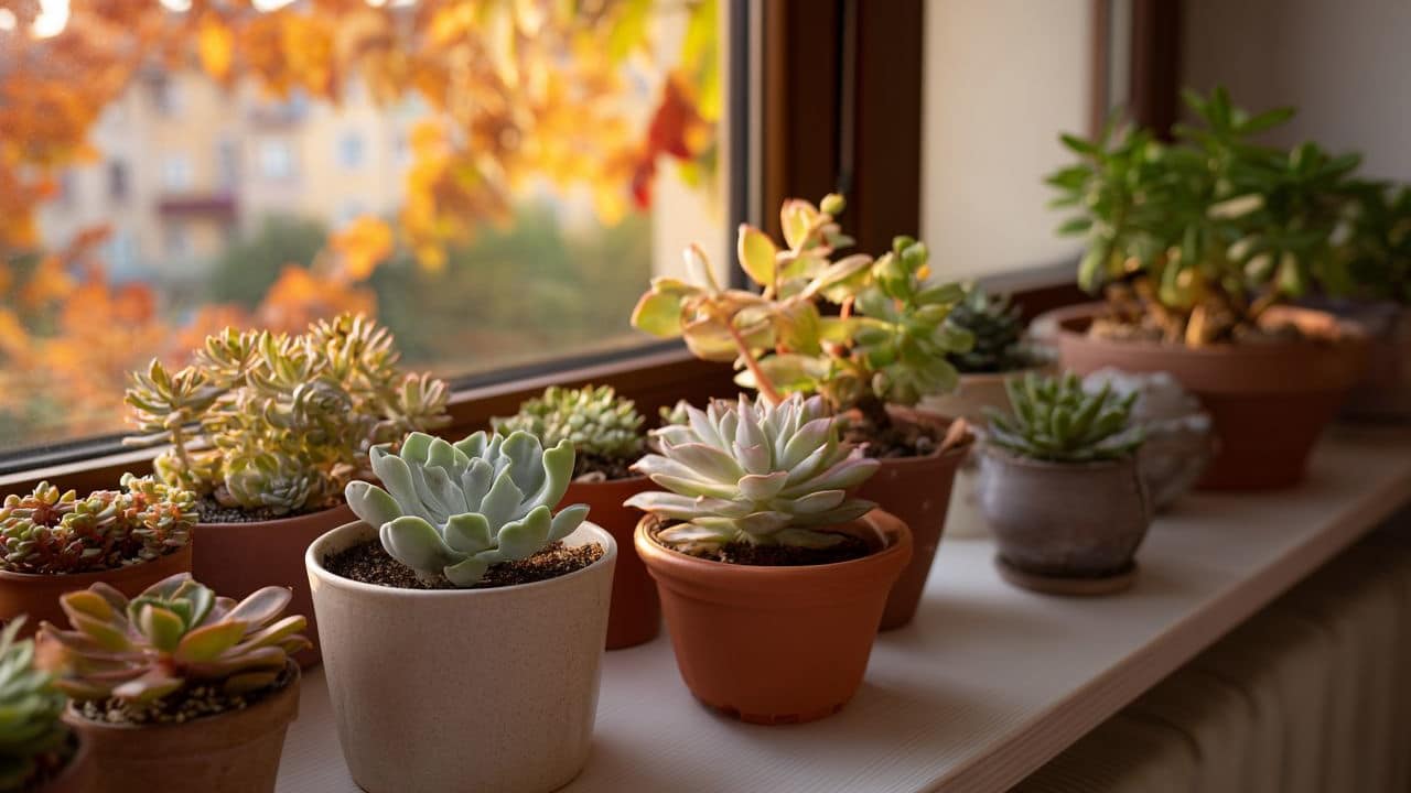 Il segreto per piante grasse rigogliose anche in inverno senza luce